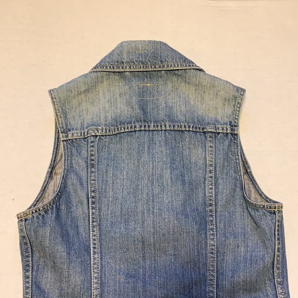Levi’s Red Tab Blue Denim Vest - Women’s Size Small - Picture 5 of 9